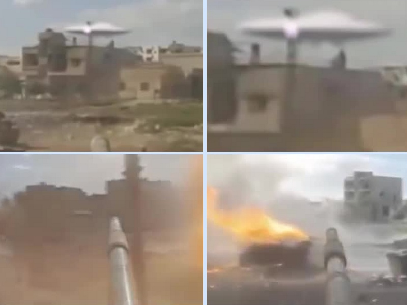 UFO im Syrienkrieg