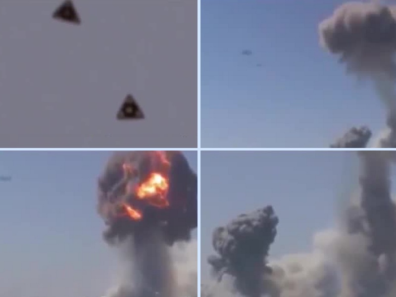 Triangel UFO über Syrien