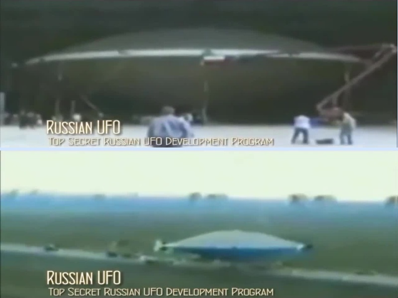 UFO in Hangar