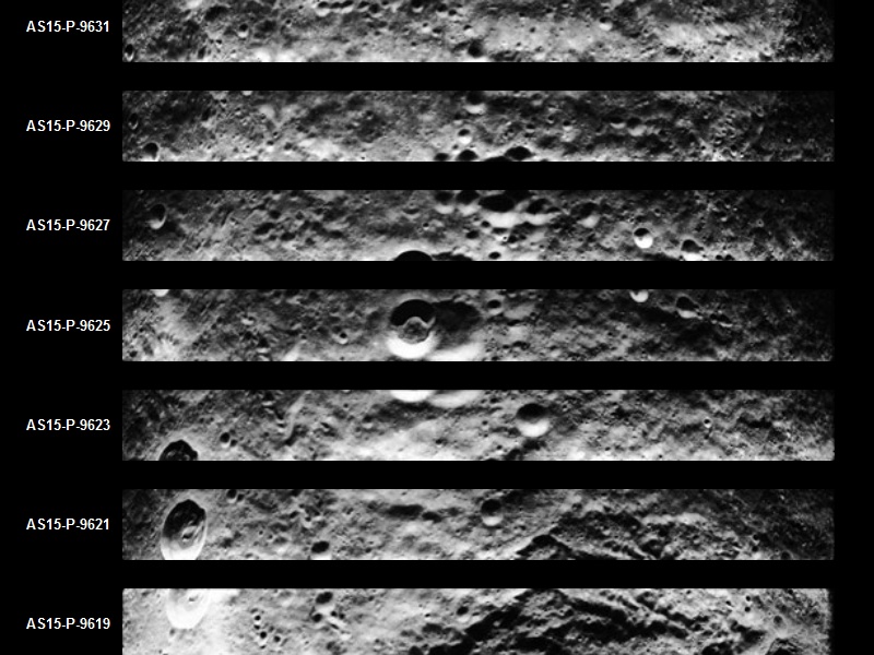 Apollo 15 Bildauswahl