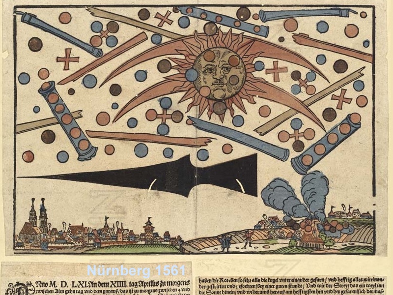 UFO Schlacht 1561 in Nuernberg