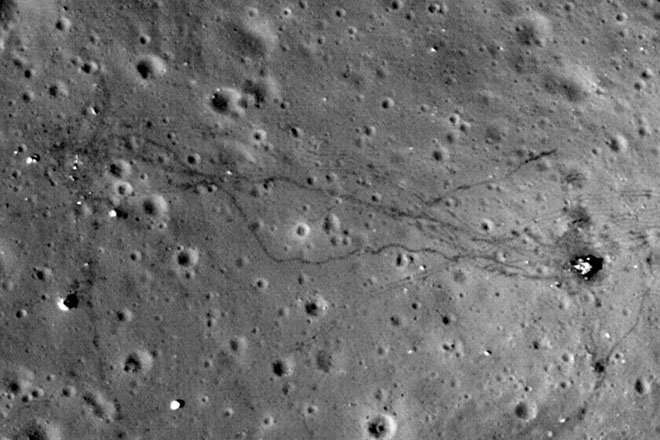 Apollo 17 Spuren