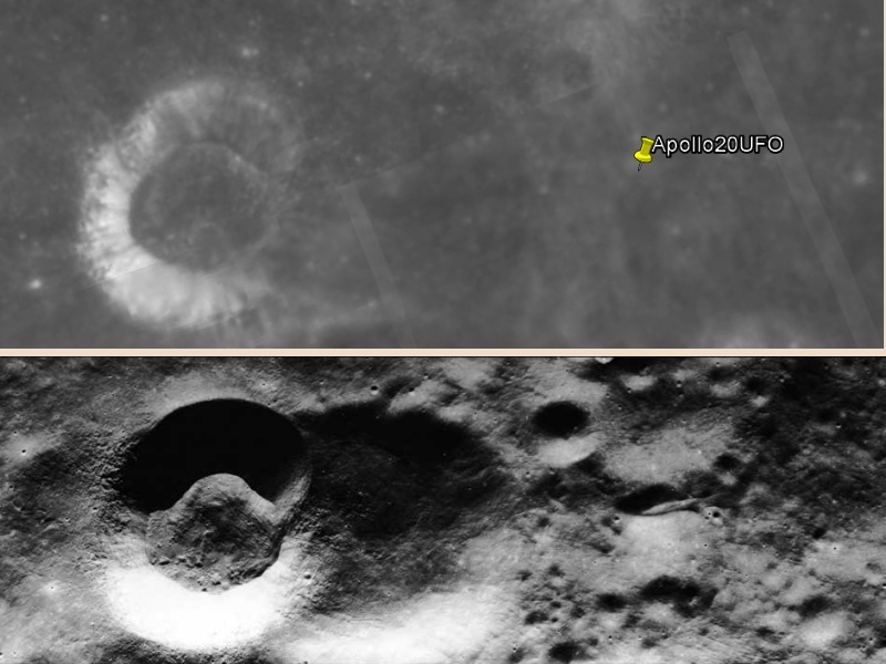 Vergleich mit Google-Moon