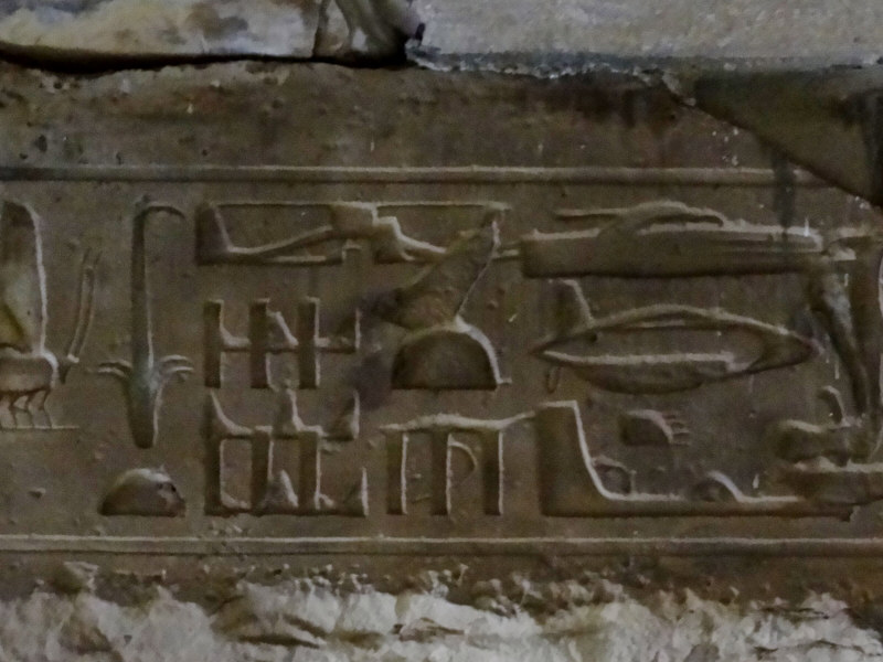 Spuren von Zeitreisenden in Abydos